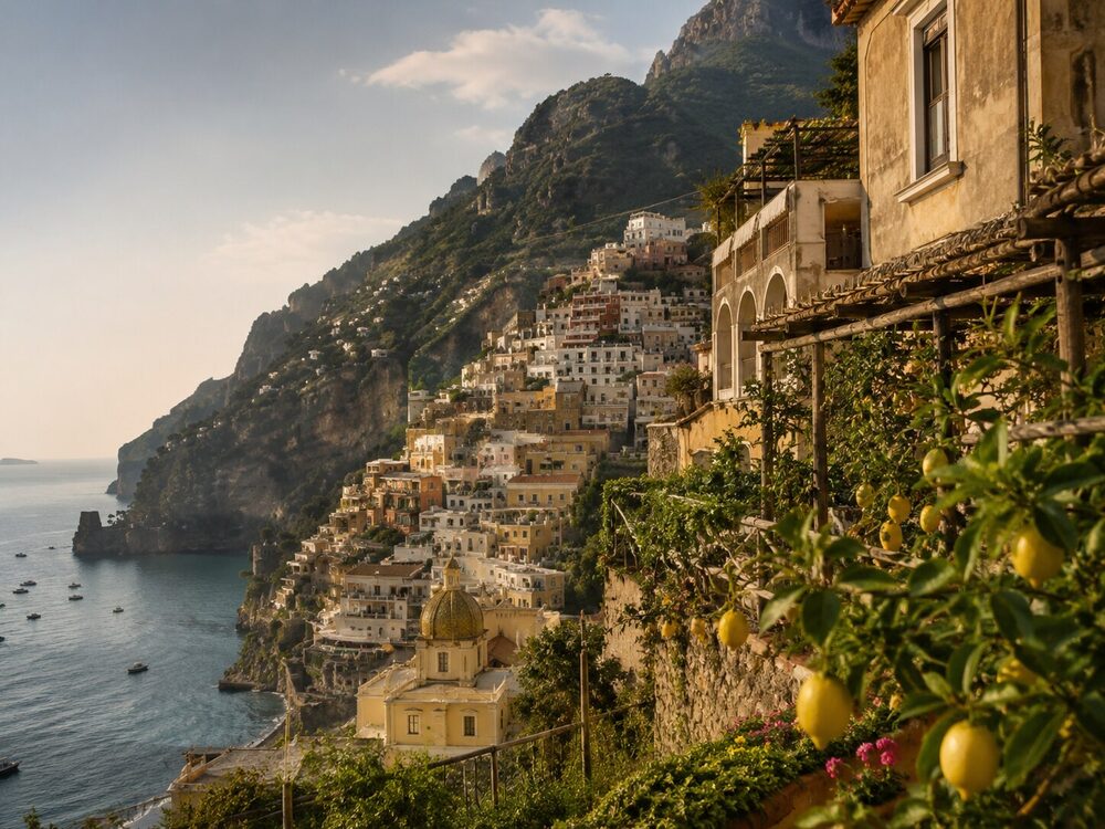 The Amalfi Coast in Italy